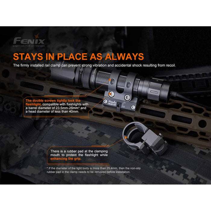 Fenix ALG-16 M-Lok Rail Clamp - Fenix - Lighting Accessories