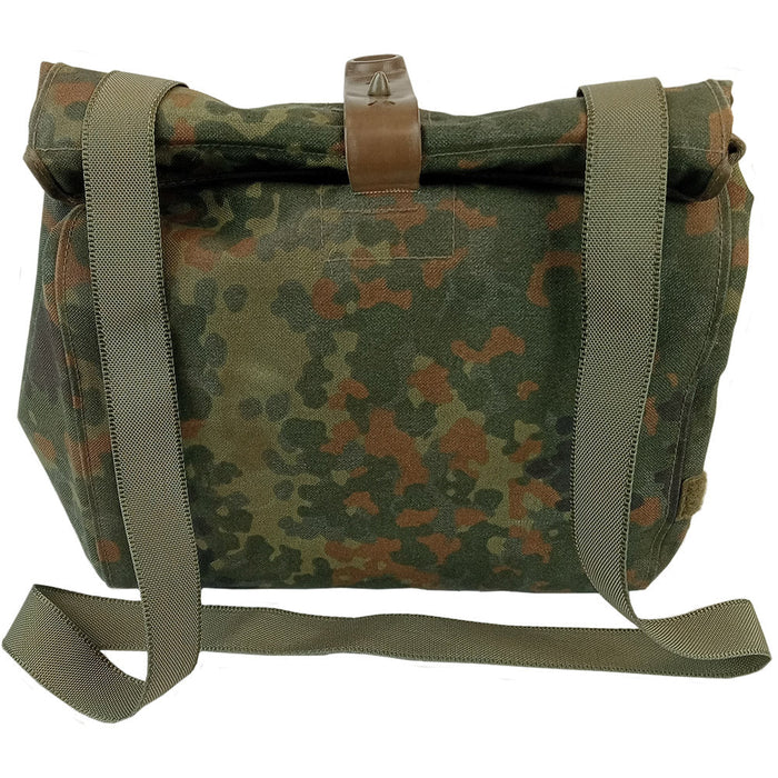 German Army Flecktarn Gas Mask Bag - German Army Surplus - Shoulder Bags