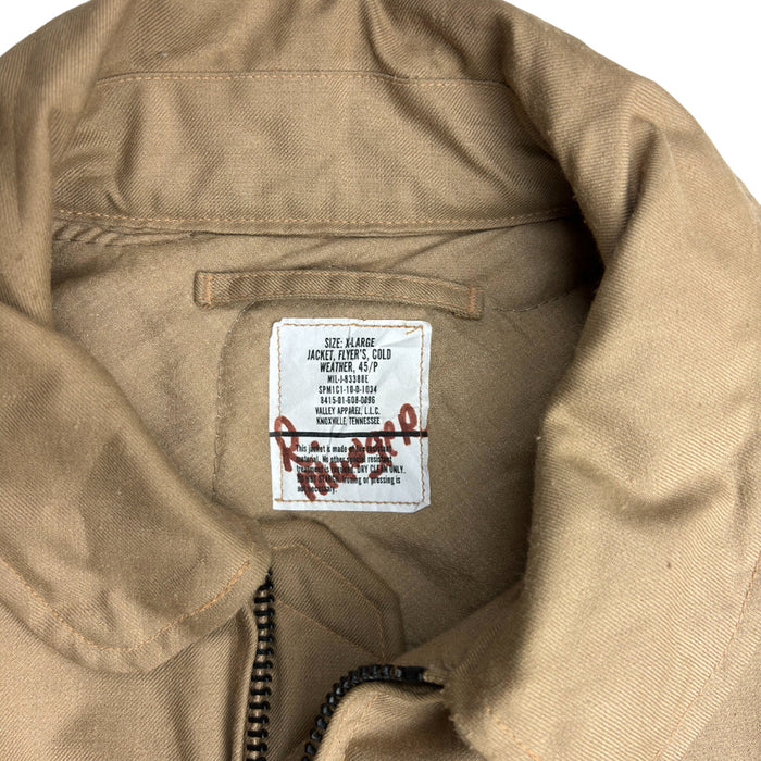 USGI CWU-45/P Tan Cold Weather Flyer's Jacket - XLarge