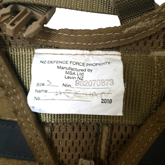 NZ Army Early Coyote MOLLE Vest - Small