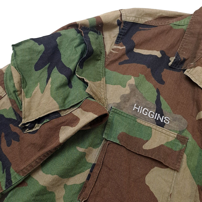 US Police Raid Mod Woodland Shirt - XLarge