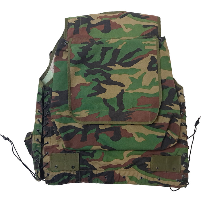 South Korean Woodland Recon Vest and Belt