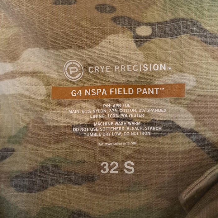 British Issue Crye Precision G4 Field Pants - 32S (Grade 2)