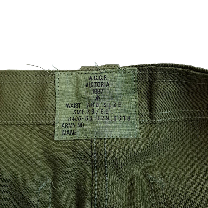 Austrialian Army Jungle Trousers - 89/99L