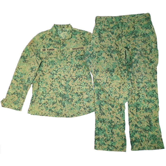 Singapore Armed Forces Pixel Camo Uniform