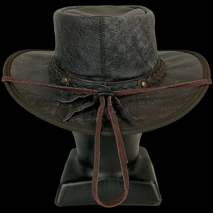 Outback Ironbark Leather Hat