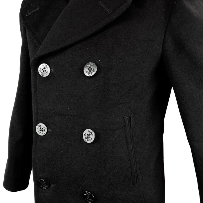 US Navy Wool Pea Coat - US Army Surplus - Great Coats