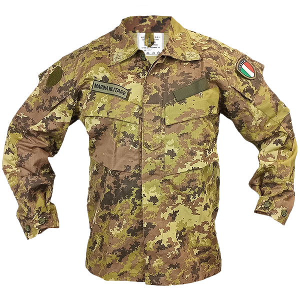 Italian Army Vegetato Field Shirt - New - Italian Army Surplus - Field Shirts