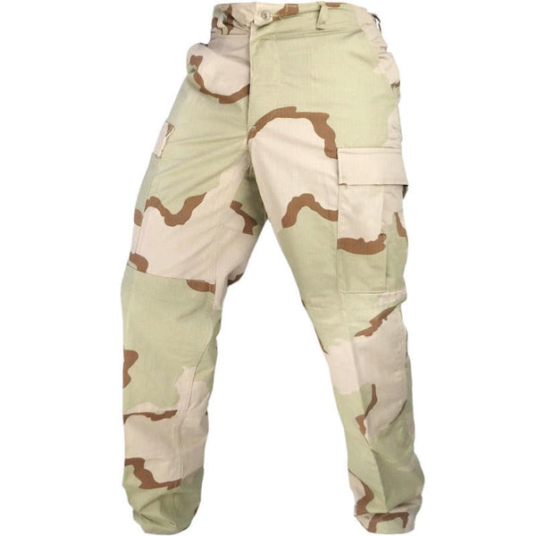 USGI BDU 3 Colour Desert Rip-Stop Pants - Grade 2 - US Army Surplus - Combat Trousers