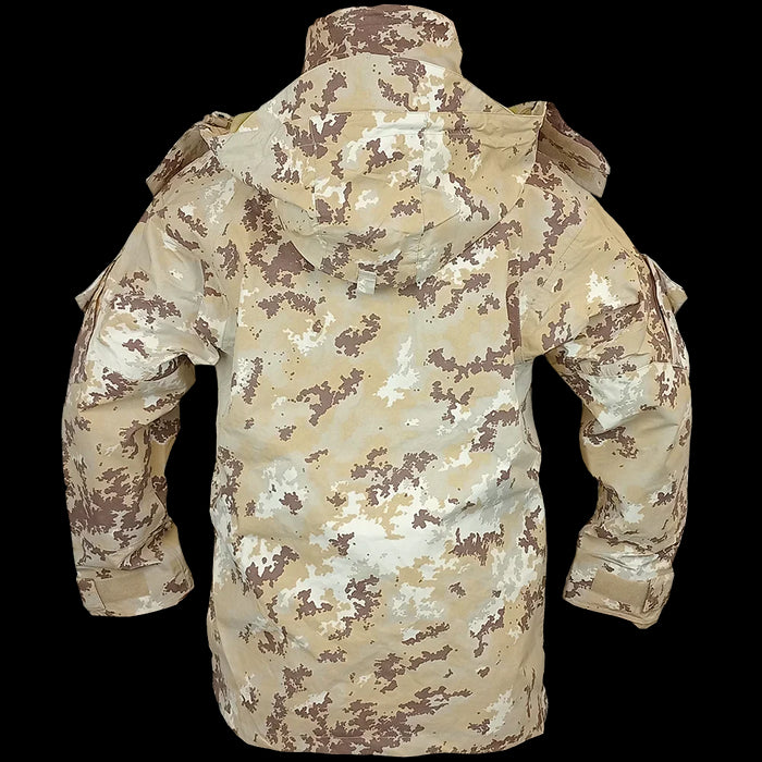 Italian Army Desert Vegetato Wet Weather Jacket - Italian Army Surplus - Rain Jackets