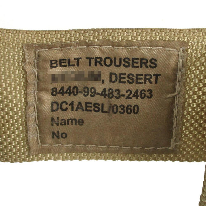 British Army Desert PLCE Belt - British Army Surplus - Load Belts