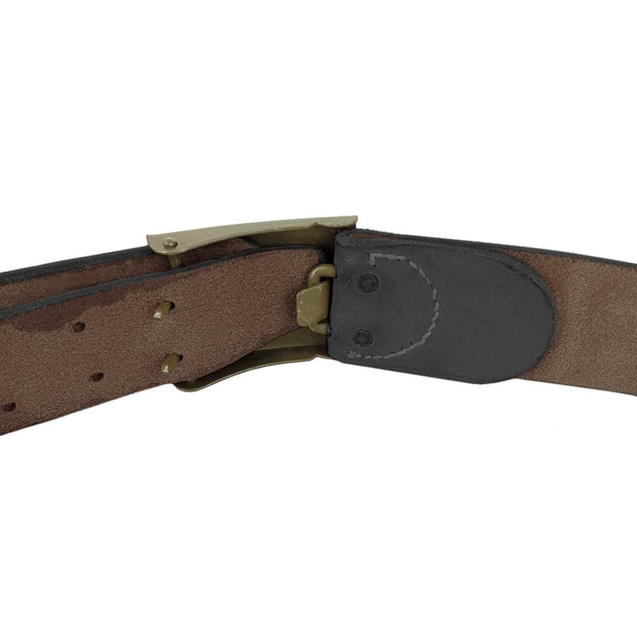 Czech Army Black Leather Belt - Czech Army Surplus - Load Belts