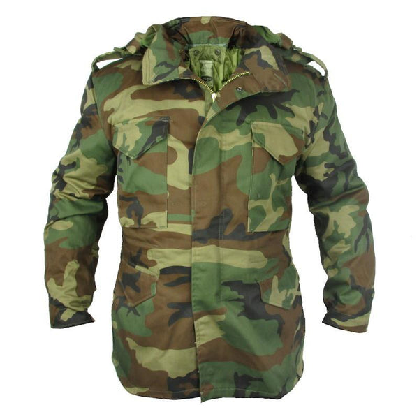 Woodland on sale military jacket