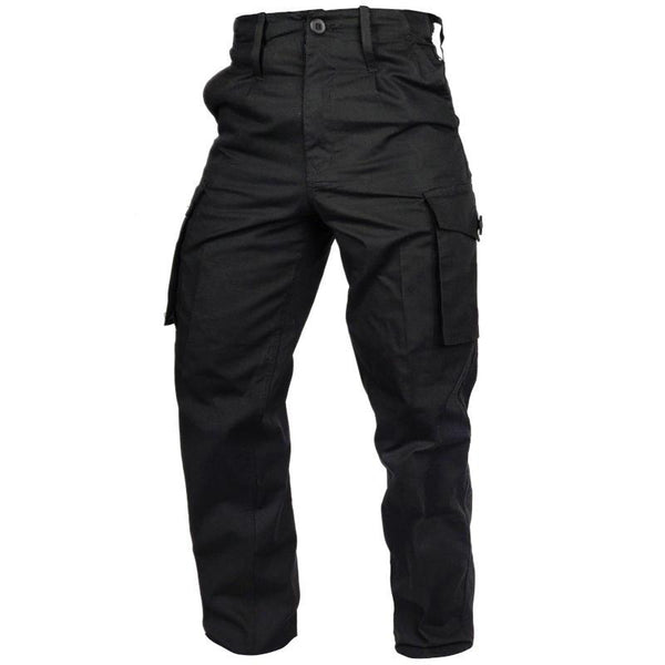 police mens black cargo trousersUp To OFF 61