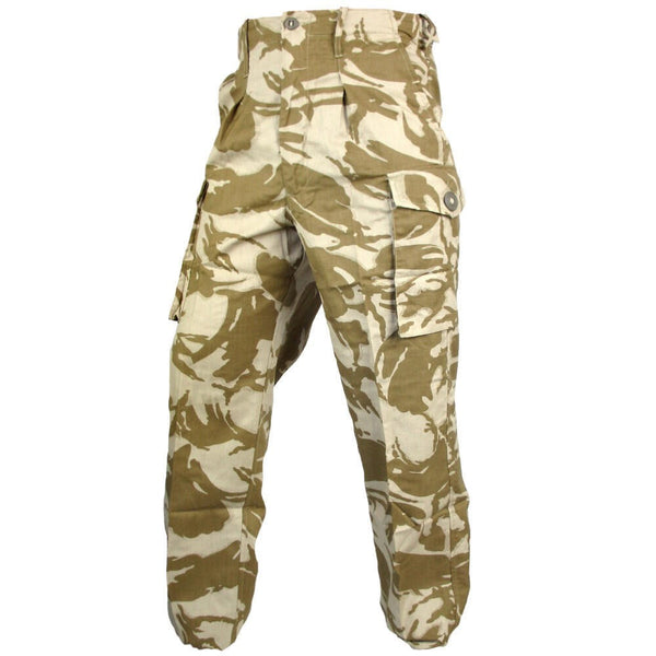 British Army Desert Windproof Trousers  Desert DPM Camo  Grade 1  Forces  Uniform and Kit